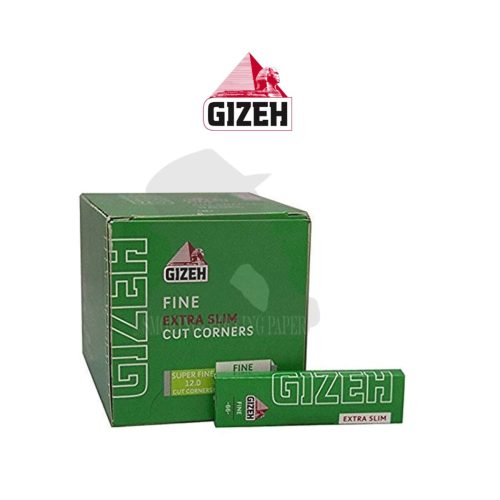 Χαρτάκια στριφτού Gizeh Fine Corn Extra Slim – συσκευασία με 50 πακετάκια