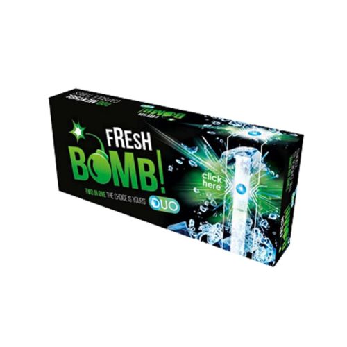 master-116 Άδεια τσιγάρα για γέμισμα Fresh Bomb Regular 8 mm με φίλτρο μενθόλης – συσκευασία με 100 άδεια τσιγάρα