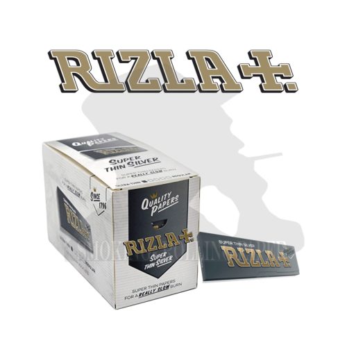 Χαρτάκια στριφτού Rizla Silver Regular – συσκευασία με 100 πακετάκια