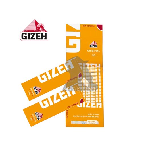 Χαρτάκια στριφτού Gizeh Original Regular – συσκευασία με 50 πακετάκια