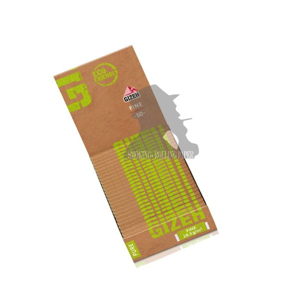 master-181 Χαρτάκια στριφτού Gizeh Pure Fine Regular – συσκευασία με 25 πακετάκια