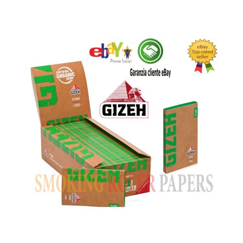 Χαρτάκια στριφτού Gizeh Extra Fine Pure White Regular – συσκευασία με 25 πακετάκια