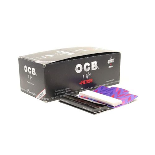 master-218 Χαρτάκια στριφτού OCB Premium King Size με φίλτρα – συσκευασία με 24 πακετάκια