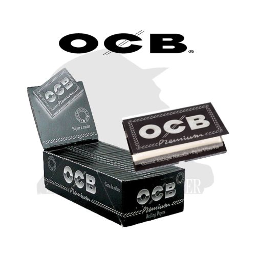 Χαρτάκια στριφτού OCB Premium Black Regular – συσκευασία με 25 πακετάκια