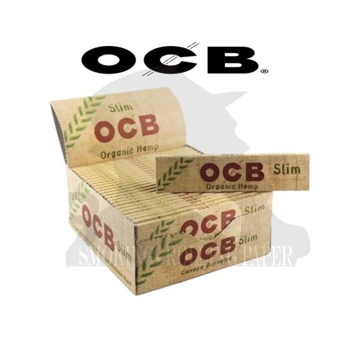 master-241 Χαρτάκια στριφτού OCB Organic King Size Slim – συσκευασία με 50 πακετάκια