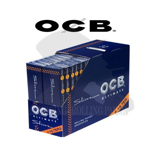 master-242 Χαρτάκια στριφτού OCB Ultimate King Size Slim με φίλτρα – συσκευασία με 32 πακετάκια