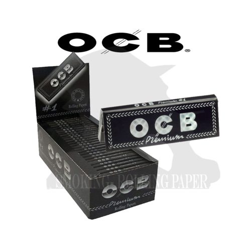 Χαρτάκια στριφτού OCB Premium Black Regular – συσκευασία με 50 πακετάκια