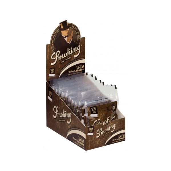 Φιλτράκια Smoking Brown Slim 6 mm – 120 φίλτρα