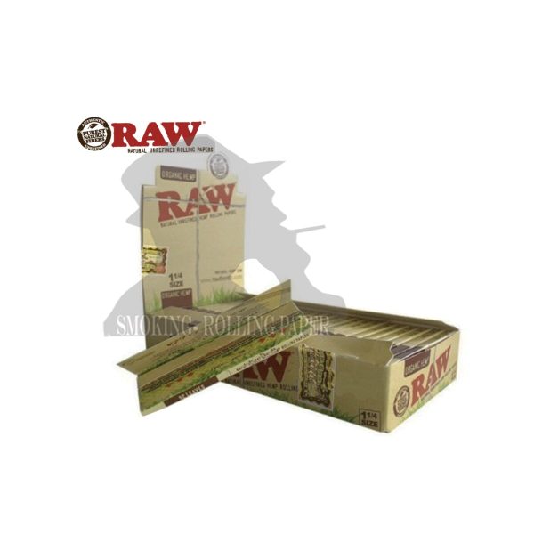 master-263 Χαρτάκια στριφτού RAW Organic Medium 1¼ – συσκευασία με 24 πακετάκια