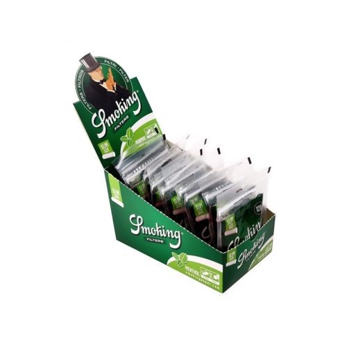 Φιλτράκια Smoking Menthol Slim 6 × 15 mm – 120 φίλτρα