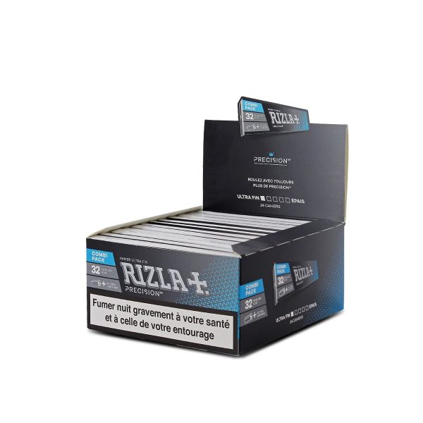 master-29 Χαρτάκια στριφτού Rizla Precision King Size με φίλτρα – συσκευασία με 24 πακετάκια