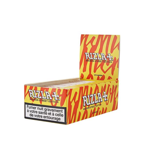 Χαρτάκια στριφτού Rizla Micron Street Edition Regular – συσκευασία με 25 πακετάκια