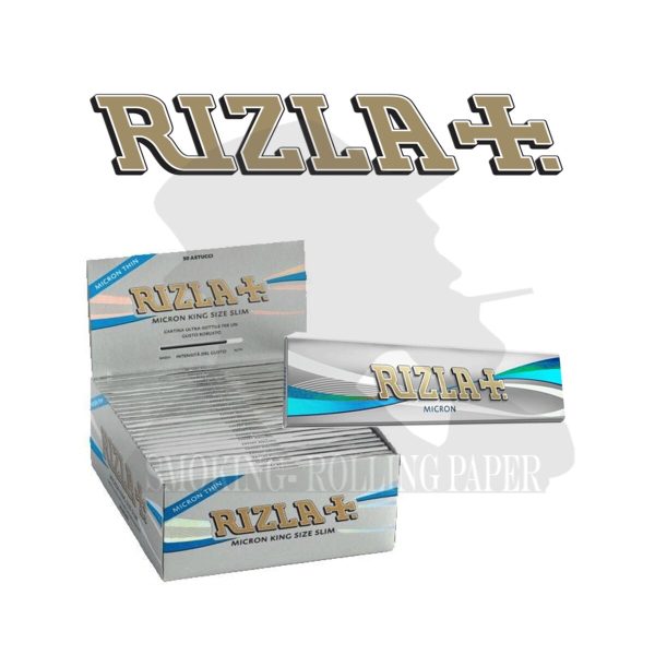 master-303 Χαρτάκια στριφτού Rizla Micron King Size Slim – συσκευασία με 50 πακετάκια