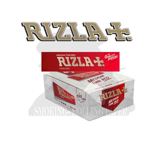 master-304 Χαρτάκια στριφτού Rizla Red King Size Slim – συσκευασία με 50 πακετάκια