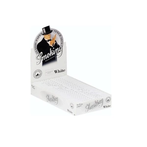 master-306 Χαρτάκια στριφτού Smoking White Regular – συσκευασία με 25 πακετάκια