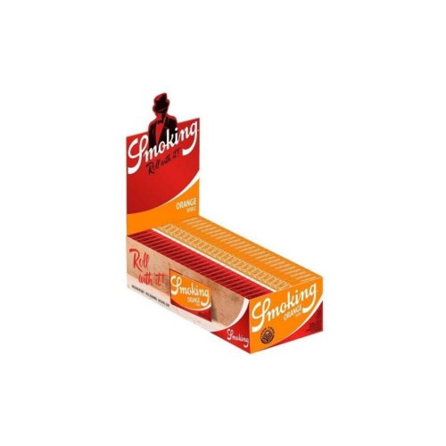 Χαρτάκια στριφτού Smoking Orange Regular – συσκευασία με 50 πακετάκια