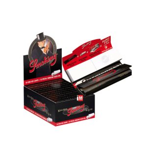 Χαρτάκια στριφτού Smoking Deluxe King Size με φίλτρα – συσκευασία με 24 πακετάκια