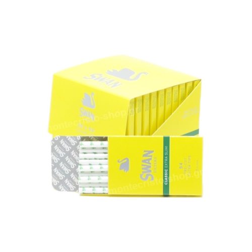 Φιλτράκια Swan Extra Slim Pocket 5,7 mm – 20 συσκευασίες των 54 φίλτρων