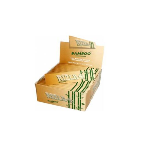 Χαρτάκια στριφτού Rizla Bamboo King Size – συσκευασία με 50 πακετάκια