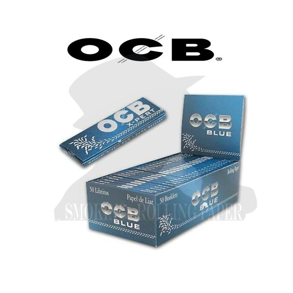 master-378 Χαρτάκια στριφτού OCB X-Pert Blue Regular – συσκευασία με 50 πακετάκια