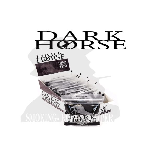 master-51 Φιλτράκια ενεργού άνθρακα Dark Horse Slim 6 mm – 10 σακουλάκια των 120 φίλτρων