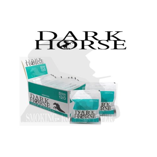 Φιλτράκια Dark Horse Menthol Slim 6 mm – 10 σακουλάκια των 120 φίλτρων
