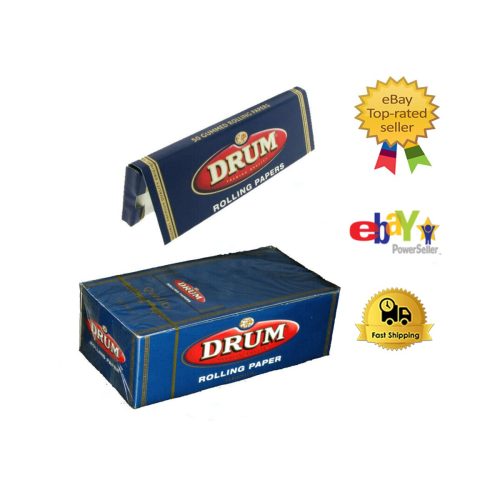master-55 Χαρτάκια στριφτού Drum Blue Regular – συσκευασία με 50 πακετάκια