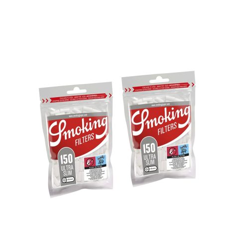 Φιλτράκια Smoking Ultra Slim 5,3 × 15 mm – 150 φίλτρα