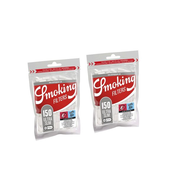 master-86 Φιλτράκια Smoking Ultra Slim 5,3 × 15 mm – 150 φίλτρα