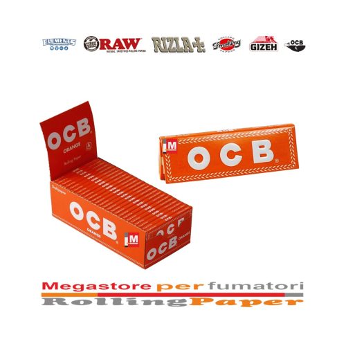 Χαρτάκια στριφτού OCB Orange Regular – συσκευασία με 50 πακετάκια