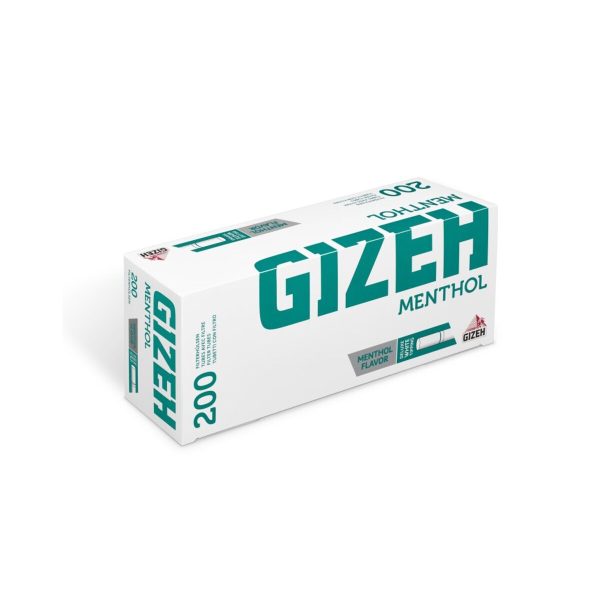 master-99 Άδεια τσιγάρα για γέμισμα Gizeh Menthol King Size με φίλτρο – συσκευασία με 200 άδεια τσιγάρα